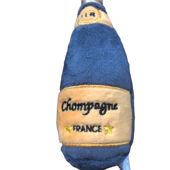 champagne Bottle Squeezie Toy for Dogs - Picture 3 of 7